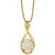 CEYLONMINE - Lab Certified stone Opal 7.25 Ratti gold Plalted Pendant Unheated & Untreated astrological Stone Opal Pendant For Unisex