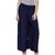 Sasta Collection Women's Blue Plain Poly Cotton Palazzo
