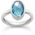 Ceylonmine - 6.25 Ratti Blue Topaz Sterling Silver Ring With Lab Certificate For Astrological Purpose