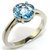 Ceylonmine- Original & Natural 6.75 Carat Stone Blue Topaz Silver Finger Ring With Lab Certificate Unheated & Untreated Stone Topaz Ring For Unisex