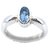 Ceylonmine- Igi Topaz 6.25 Ratti Pure Silver Ring Lab Certified  Semi- Precious Stone Topaz Ring For Unisex