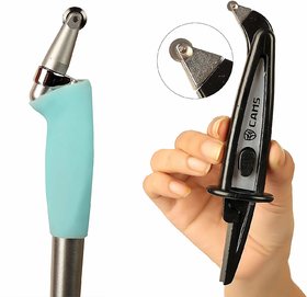 Cams Smart Roller Cutter Sky Blue and Professional Glass and Tile Cutter with Sharpner, Made in Japan, Set of 2.