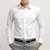 Men Moments Formal White Cotton Solid Shirt For Men