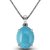 Ceylonmine -Natural Firoza Pendant Original & Unheated Stone 7.25 Ratti ( Firoza Firoza ) Silver Pendant For Unisex