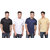 Ketex Men's Multicolor Round Neck T-Shirts