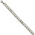 Shiv Jagdamba 13Mm Widthcurban Curb Link Chain Silver Stainless Steel Bracelet For Men And Women