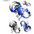 Voorkoms Scorpio Zodiac Sign Tattoo Size 11 Cm X 6 Cm V-258