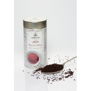 Nature's Park Black Tea Platinum - Indian CTC Loose Tea Leaves, Chai Patti, Regular Drink, Strong  Refreshing , USDA Certified, Can (125 g)