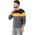 Odoky Colorblock Full Sleeves T-Shirt For Men
