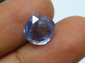 Blue Sapphire Stone Unheated Untreated Neelam Gemstone 8.25 Ratti For Unis