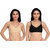 Empisto Branded Black,Skin Color Cotton Fabric Bra