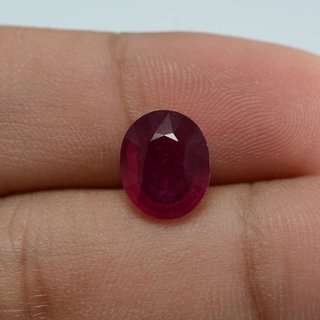 Ruby Stone Unheated & Untreated Manik Gemstone 8.25 Ratti For Unisex By Ceylonmine