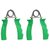 Liboni Plastic Handle Green Hand Grip And Fitness Grip