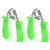 Liboni Plastic Handle Green Hand Grip And Fitness Grip