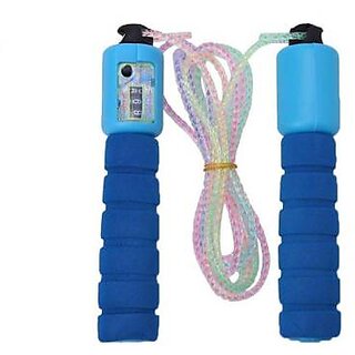 Liboni D-34 Freestyle Blue Digital Jumping Skipping Rope
