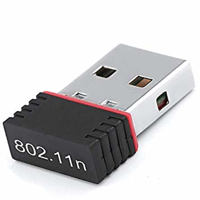Buy Exabyte USB Wireless Mini Wifi Dongle Nano Adaptor 2.4GHz (Black ...