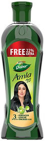 Dabur Amla Hair Oil Stronger Longer Thicker Hair 180Ml