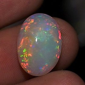 Opal Stone Unheated Untreated Opal Gemstone 8.25 Ratti For Unisex By Ceylo