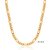 Goldnera Gold Plated Sachin Chain With Gold-Plated Sikhi Kada In 18K Polish Daily Wear For Boys/Mens