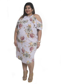 Cora Cosh French Crepe Dress, Plus Size Clothing, Party  Casual Wear (Ptcd021)(Size-5).