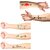 Voorkoms Arrow Heart Beat Love Words Combo Temporary Body Tattoo Waterproof Size 11Cm X 6Cm - 2Pcs (V-133-206)