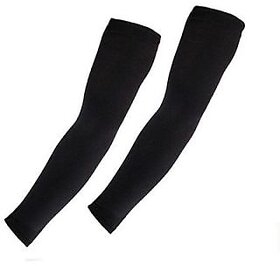 Stylish Biking/Sports Arm Sleeve (Black)