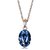 Lab Certified Stone 6.25 Ratti Blue Sapphire(Neelam) Pendant In Gold Plated Blue Sapphire Pendant For Unisex By Ceylonmine