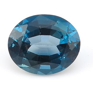 Blue Topaz stone unheated  untreated topaz gemstone 8.25 ratti for unisex by Ceylonmine
