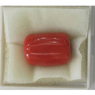 11.25 ratti Red coral munga gemstone natural  lab certified moonga stone for astrological purpose