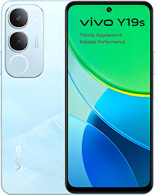 (Refurbished) Vivo Y19s 5G (8 GB RAM, 256 GB Storage, Glacier Blue) - Superb Condition, Like New