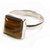 CEYLONMINE-  Precious 5.00 Carat Original Certified Tiger Stone Tiger's Eye Adjustable Pure 9.25 silver  Ring Lab Certified & effective stone ring for unisex