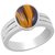 CEYLONMINE-  Precious 7.00 Carat Original Certified Tiger Stone Tiger's Eye Adjustable Pure 9.25 silver  Ring Lab Certified & effective stone ring for unisex