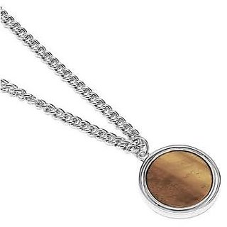 Ceylonmine- Tiger's Eye 5.5 Ratti Stone Gemstone Pure Silver Adjustable Pendant (Locket) Good Quality Stone Pendant For Unisex