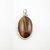 Ceylonmine- Natural Tiger's Eye Stone Sterling Silver Pendant 5 Ratti(4.6 Carat) Tiger's Stone Pendant For Unisex