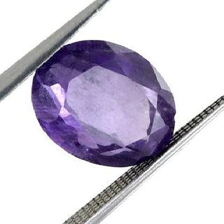 CEYLONMINE natural Purple Amethyst stone 7.25 ratti original & lab certified gemstone Purple Amethyst for unisex