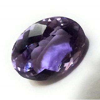 CEYLONMINE original stone Amethyst 9.25 ratti unheated Jamuniya Amethyst semi-precious gemstone for unisex