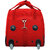 Timus Club Mumbai 55CM Red 2 Wheel Duffle Bag Trolley Bag for Travel (Cabin Luggage)