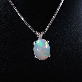 Fire Opal Pendant with Natural 5.25 Fire Opal Fire Opal Lab Certified Astrological