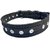 Forever99 Pet Shop Fabric Dog Collar Neck Belt for Small Dogs (Black)