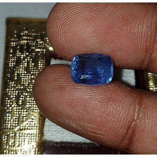 Neelam Stone 5.25 Natural Blue Sapphire Precious Astrological Certified Lab Ceylonmine