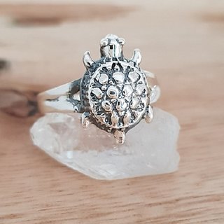 Ceylonmine Turtle Ring Silver Original  Stylish Kachua Ring For Unisex