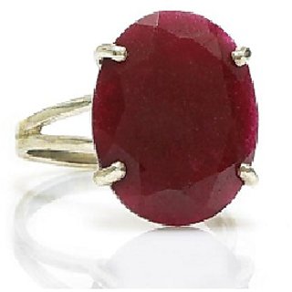 Ceylonmine Chunni Stone Ring Natural  Lab Certified 7.25 Ratti Gemstone Ruby /Manik Ring For Unsiex