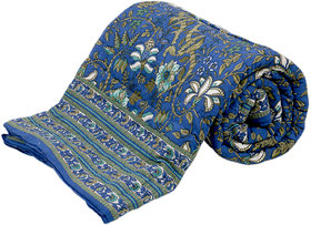 Jaipuri Razai Double Bed Cotton Jaipuri Razai Light Weight With Cotton Filling Traditional Jaipuri Razai/Comforter/Quilt /Jaipuri Rajai/Blanket/Ac Blanket