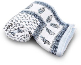 Jaipuri Razai Double Bed Cotton Jaipuri Razai Light Weight With Cotton Filling Traditional Jaipuri Razai/Comforter/Quilt /Jaipuri Rajai/Blanket/Ac Blanket