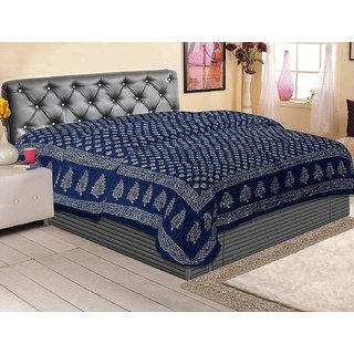 Jaipuri Razai Double Bed Cotton Jaipuri Razai Light Weight With Cotton Filling Traditional Jaipuri Razai/Comforter/Quilt /Jaipuri Rajai/Blanket/Ac Blanket