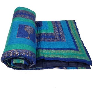 Jaipuri Razai Double Bed Cotton Jaipuri Razai Light Weight With Cotton Filling Traditional Jaipuri Razai/Comforter/Quilt /Jaipuri Rajai/Blanket/Ac Blanket
