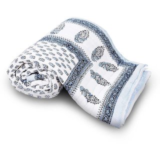Jaipuri Razai Double Bed Cotton Jaipuri Razai Light Weight With Cotton Filling Traditional Jaipuri Razai/Comforter/Quilt /Jaipuri Rajai/Blanket/Ac Blanket