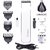 Kemei Km-3580 White Cordless Trimmer For Men