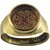 Pack of 1 Ashtadhatu Brass Gold Shree Yantra Ring.