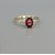 Gomed Stone Ring 5.25 Carat Natural Hessonite / Garnet Stone Astrological Certified Lab